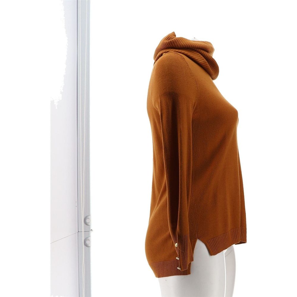 IMAN Comfy Chic Sweater Circle Scarf ROASTED PECAN 768134A - Picture 7 of 8